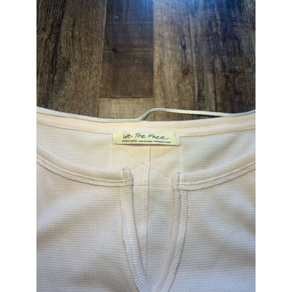 We The Free Cozy Craft Cuff in Pink Size XL - Picture 2 of 5